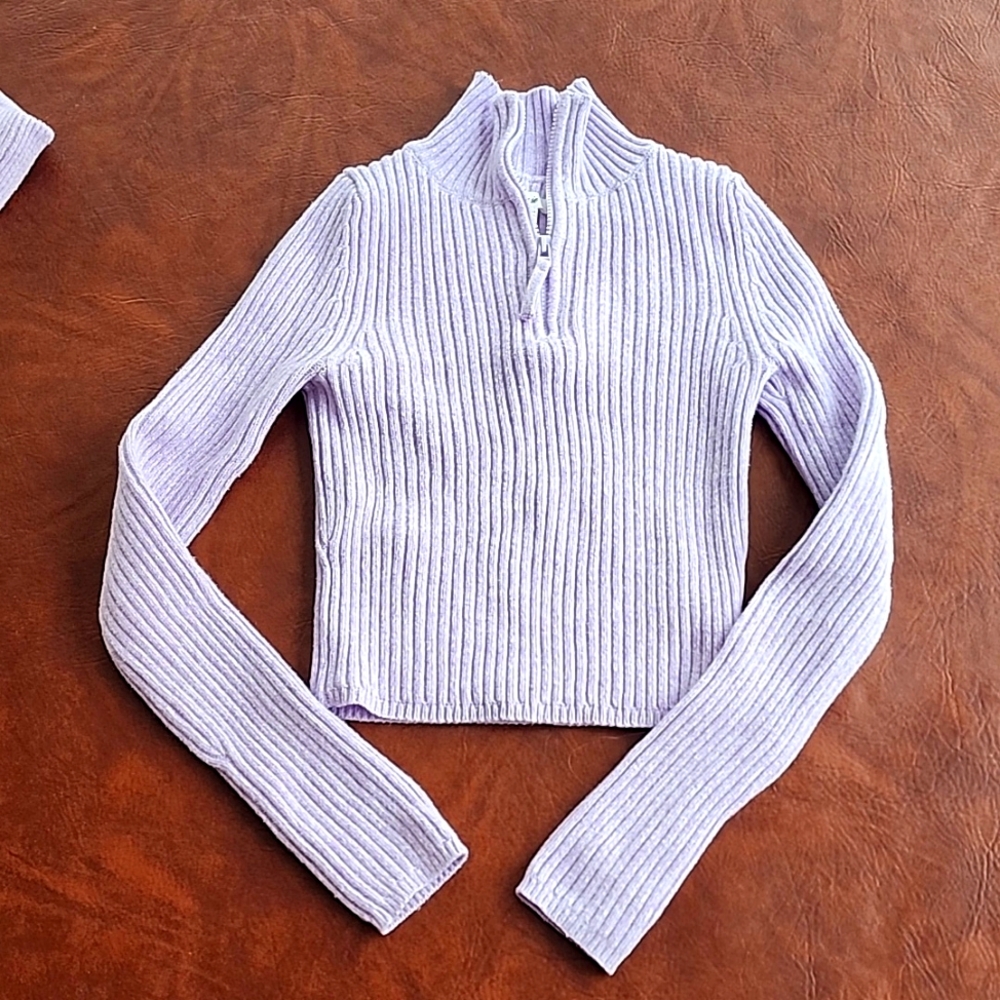 Aerie lavender knit top xsmall (pants to match, sold sep)